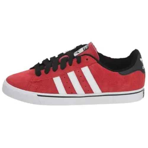 Adidas Originals Campus Slip Resistant Abrasion Resistant Low top Skateboard Shoes Men's Red