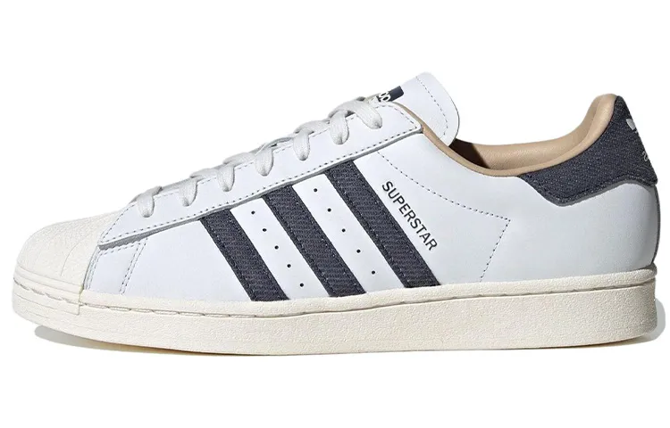 adidas originals Superstar Denim Pack - White