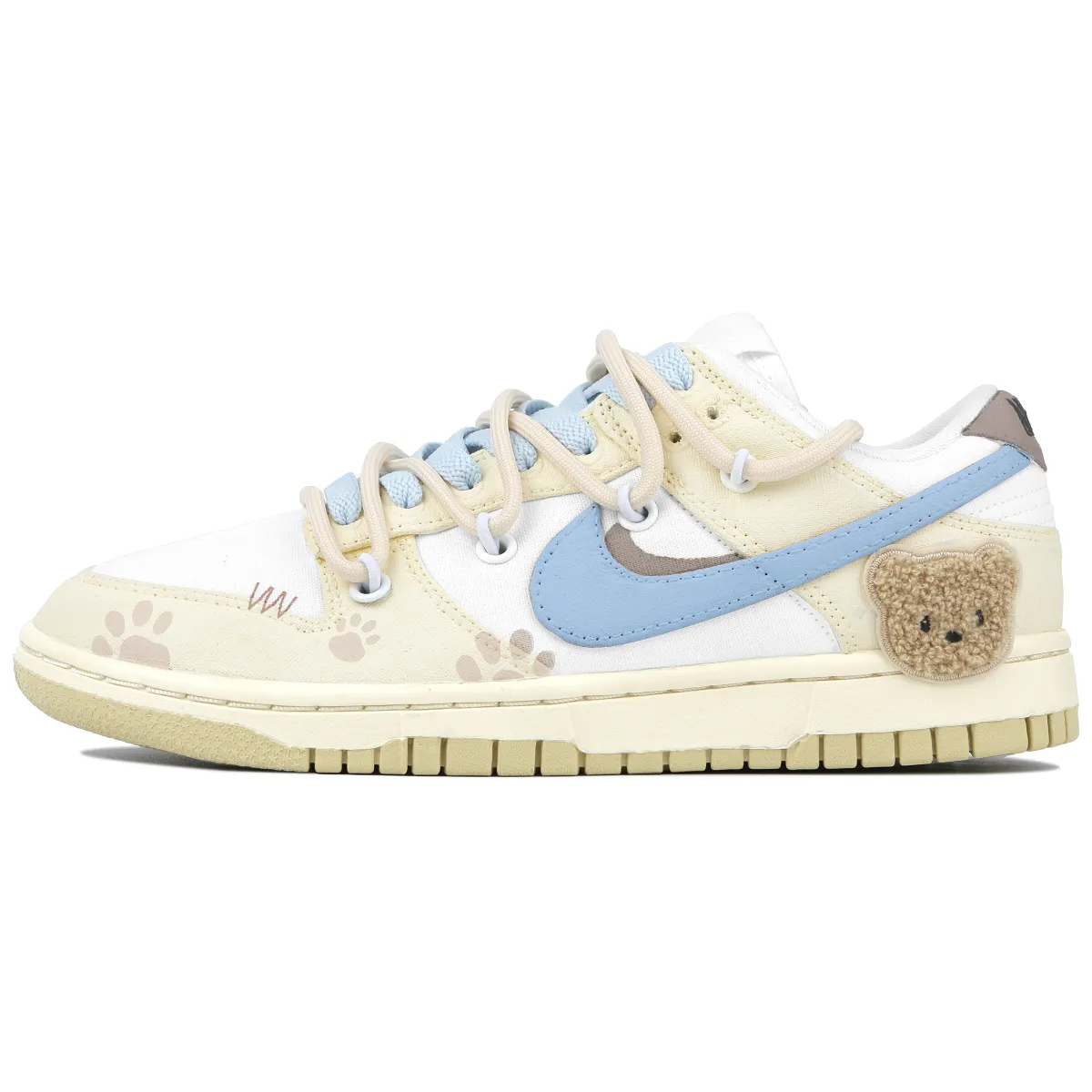 Nike Dunk Low Bear Milk Slip Resistant Abrasion Resistant Slip Resistant Abrasion Resistant Low top Skateboard Shoes