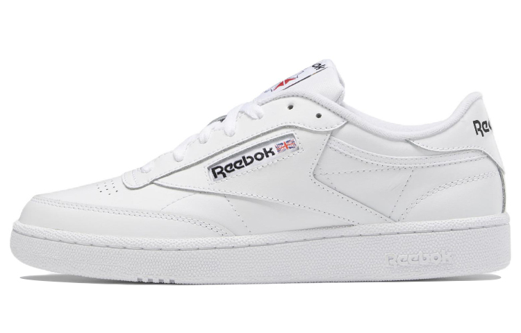 Reebok Club C series casual low-top sneakers for men and women, white