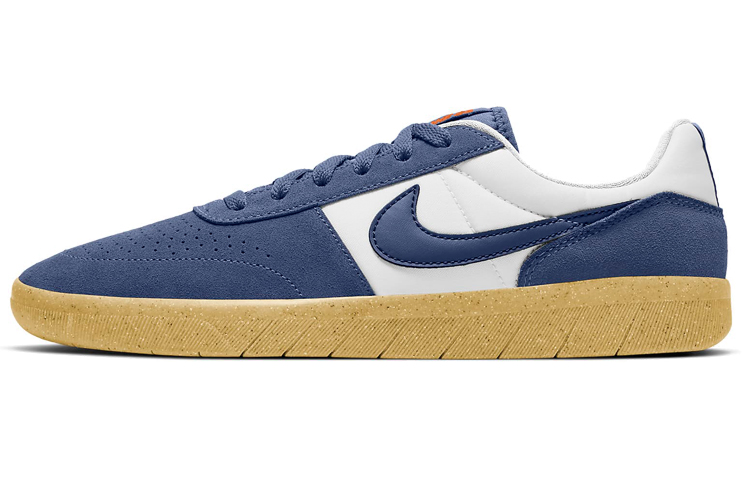 Кеды Nike SB Team Classic (сине-бело-коричневые)