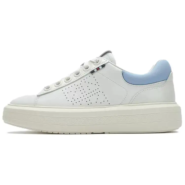 FILA Low top Skateboard Shoes Women's White Blue