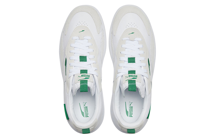 Кеды PUMA Oslo Pro Clean (бело-зеленые) — Белыйзелёный — фото 3