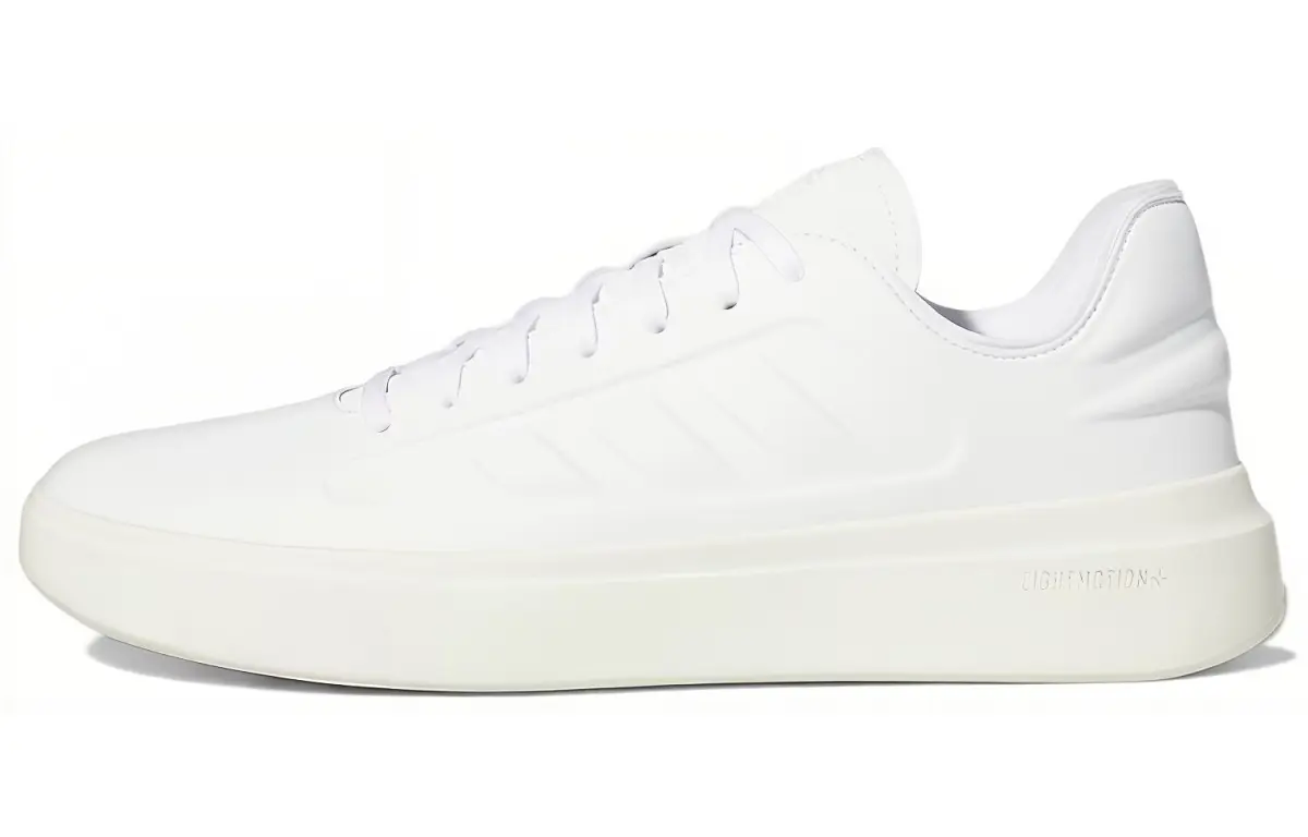 Adidas Zntasy Abrasion Resistant Abrasion Resistant Low top Skateboard Shoes Men's White