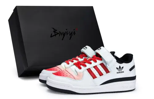 Adidas Originals FORUM Low 811 Manufacturing Abrasion Resistant Lightweight Wear resistant And Lightweight Low top