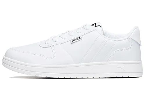 Anta Textile, Synthetic Leather Slip Resistant Low top Skateboard Shoes Men's