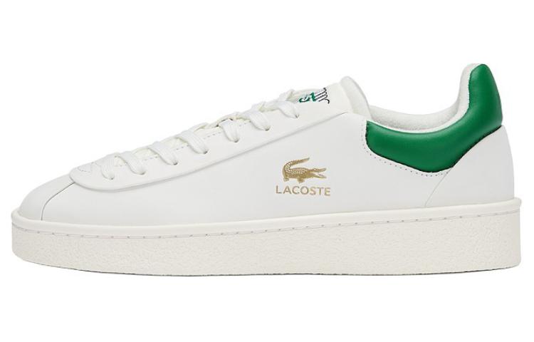 Женские кеды LACOSTE LACOSTE (бело-зелено-коричневые)