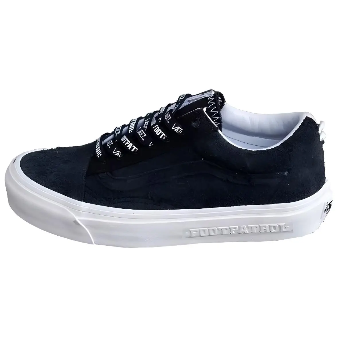 Vans x FOOTPATROL Old Skool Abrasion Resistant Abrasion Resistant Low top Skateboard Shoes Unisex Black