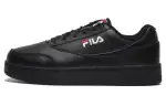 FILA Cushioning, Wear Resistant Low top Skateboard Shoes Unisex Black