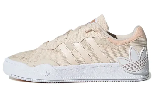 Adidas Originals Rey Galle Casual Coverage Abrasion Resistant Lightweight Low top Skateboard Shoes Women's Beige