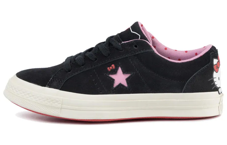 One Star Hello Kitty x One Star Converse Suede Low 'Black'