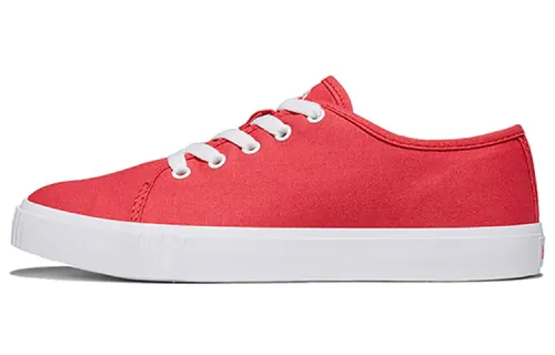 Timberland Skyla Bay Skateboard Shoes Women's Low Top Tomato Red/White