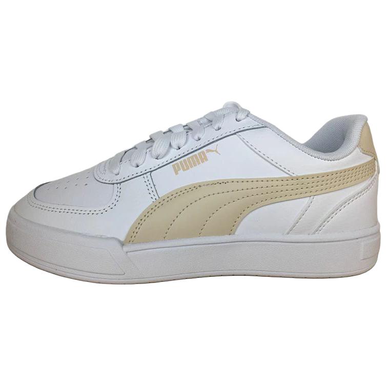 PUMA Caven Abrasion Resistant Low top Skateboard Shoes Unisex White
