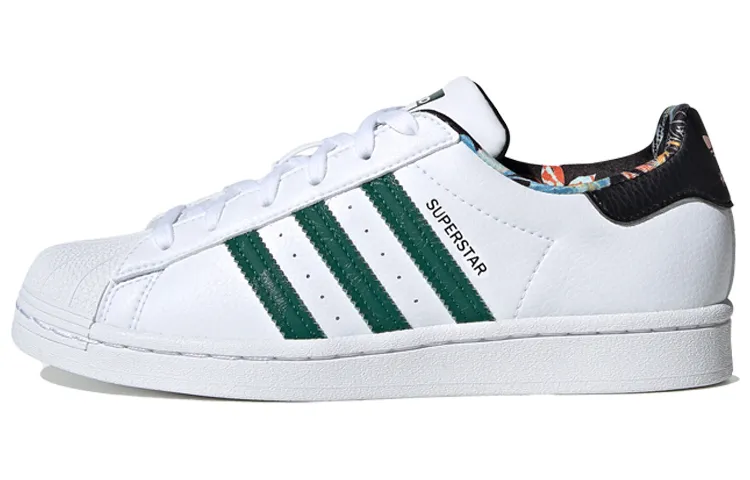 Adidas Originals Superstar 'Black White Green' Women's