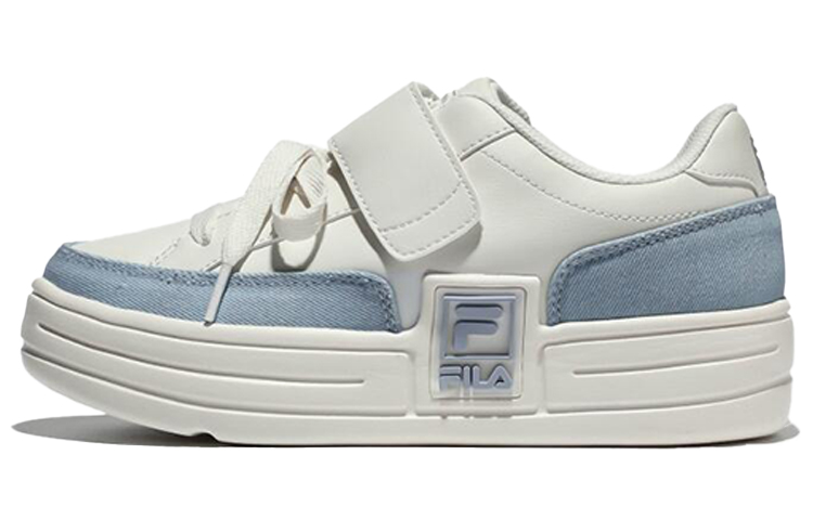 FILA Funky Tennis Board Shoes Grey/Blue Women's