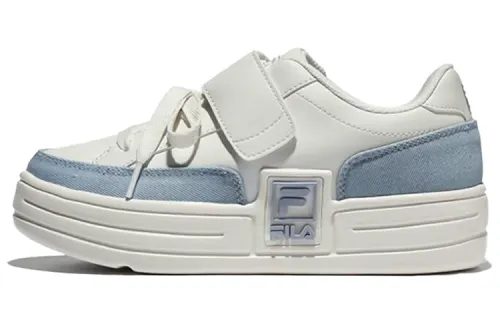 FILA Funky Tennis Board Shoes Grey/Blue Women's