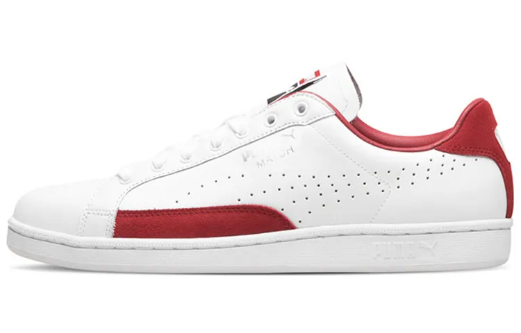 PUMA MATCH Skate Shoes Men's Low-top White/Red