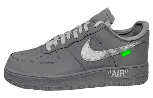 Nike Air Force 1 Skateboard Shoes Men's Low Top Dark Gray