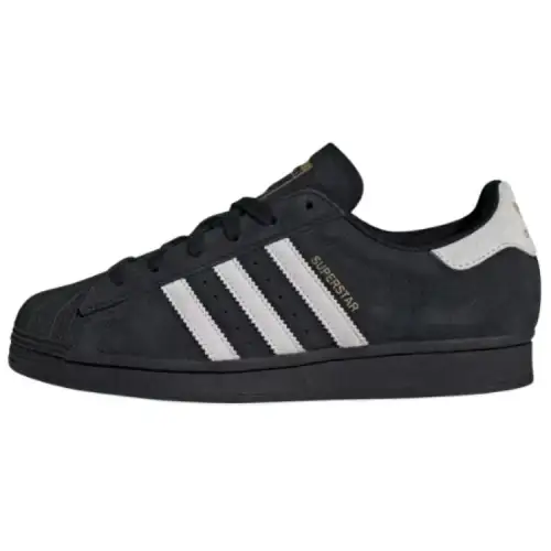 Adidas Superstar Core Black Matter Gold Women's