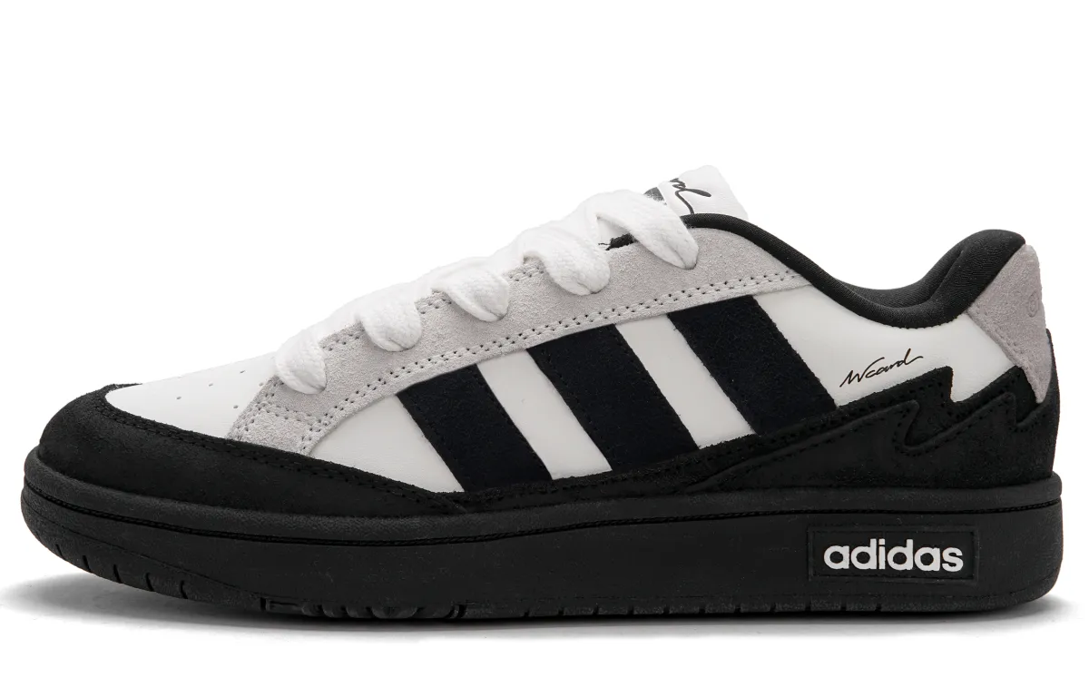 Adidas WCARD ADV Black Toast Low-top Skateboard Shoes Unisex Black