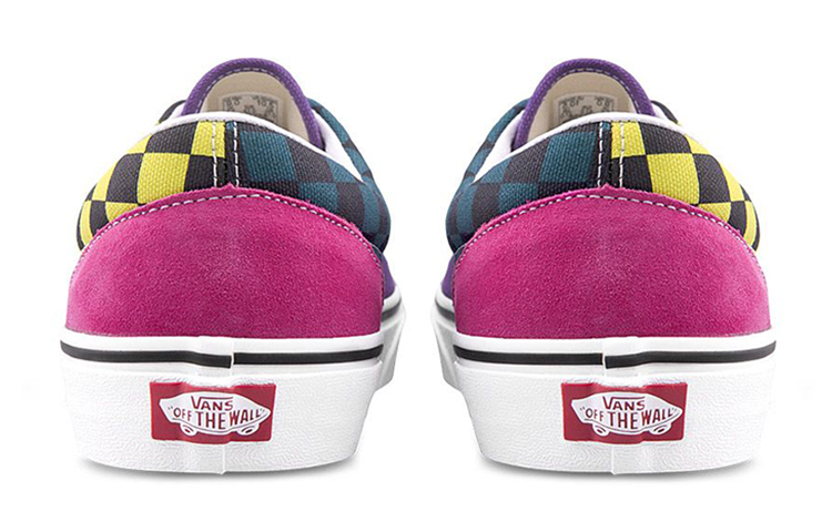 Кеды Vans Era Checkerboard (желто-черные) — фото 5