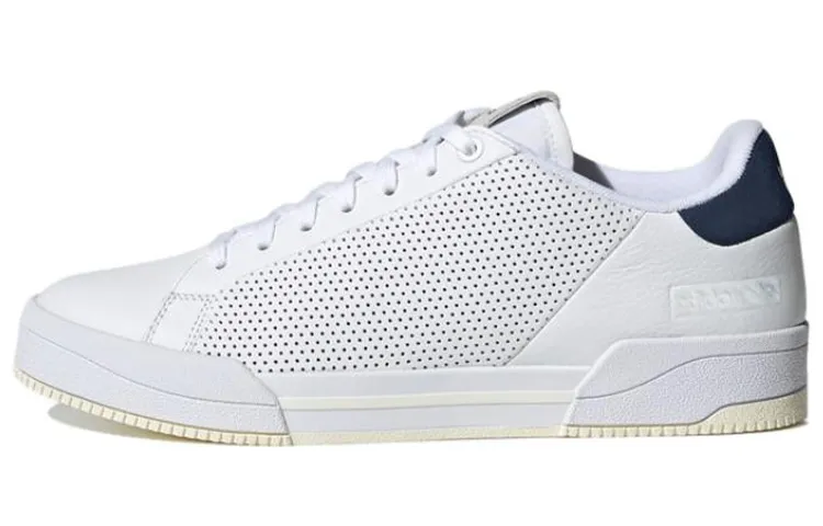 Adidas Originals Court Tourino Rf Cow Leather Casual Slip Resistant Abrasion Resistant Low top Skateboard Shoes Unisex