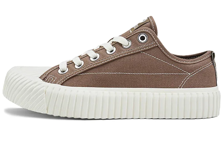 Kappa Low top Skateboard Shoes Unisex Coal Ash