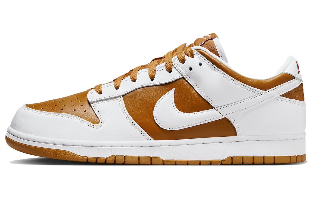 Мужские кроссовки Nike Nike Dunk Dark Curry (бело-коричневые)