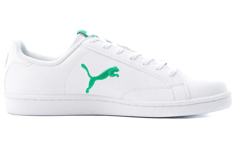 Кеды PUMA Smash Cat L (бело-бирюзовые) — Белый / бирюзовый — фото 2
