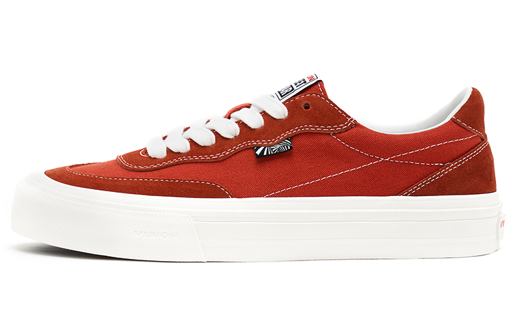 Vision Street Wear Flat Top Low top Skateboard Shoes Unisex Grapefruit