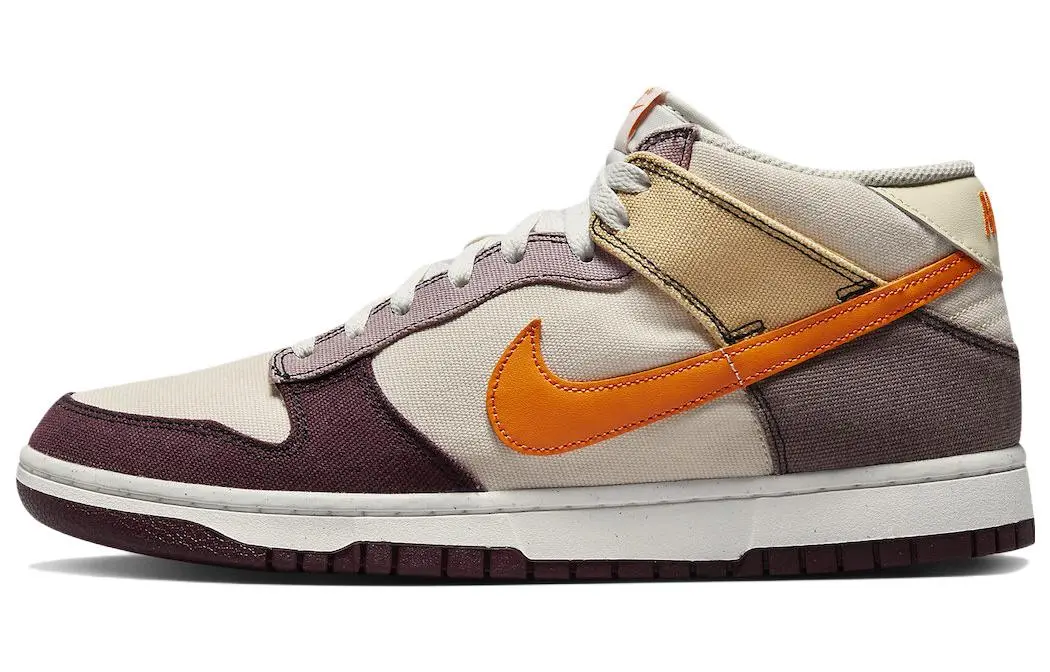 Nike Dunk Mid Coconut Milk Plum Orange