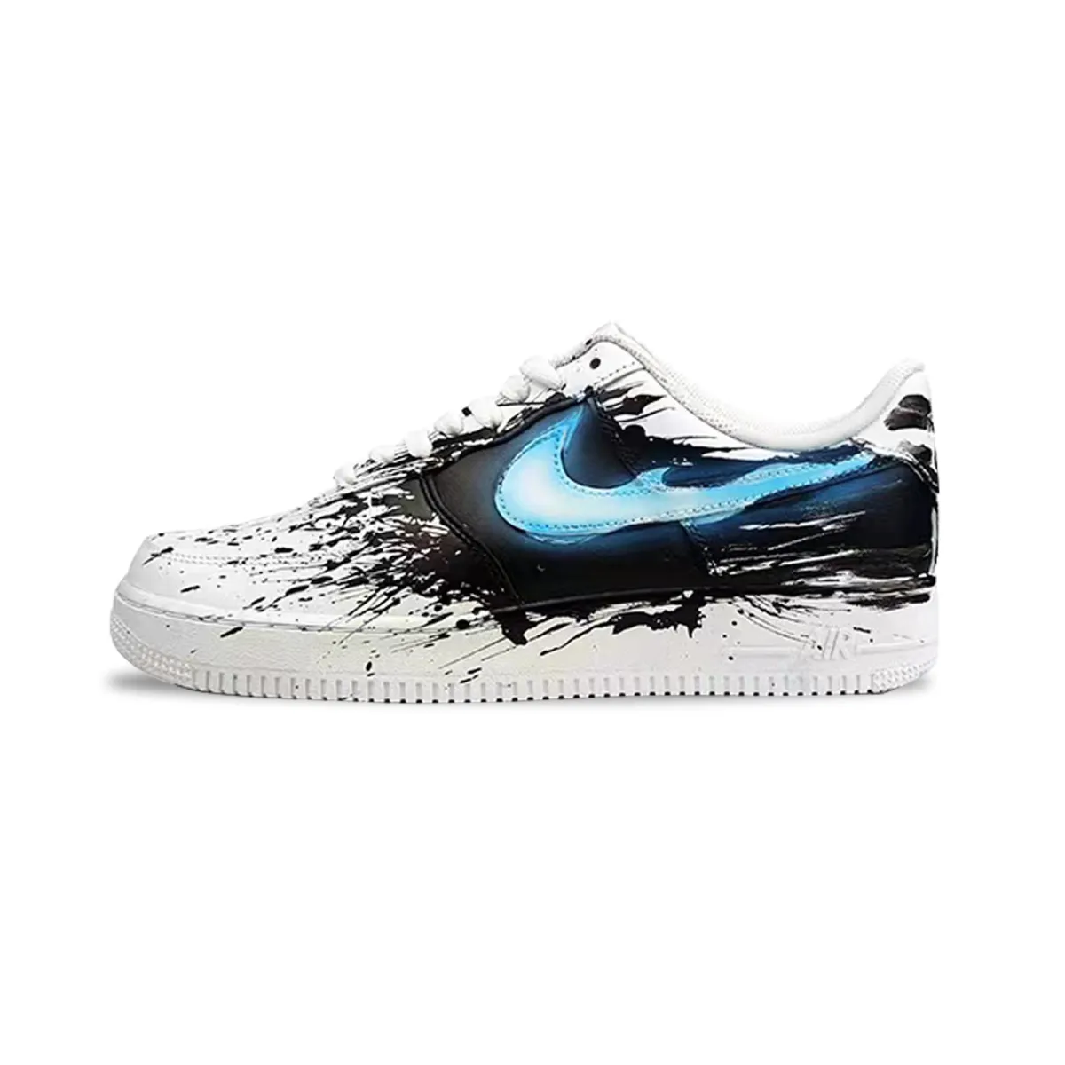 Nike Air Force 1 07 Low, Air Force 1 Skateboard Shoes Men's Black White