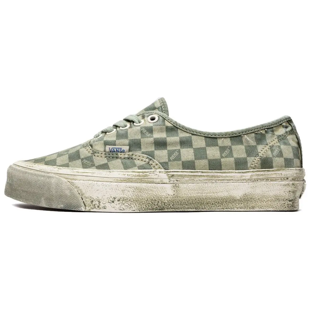 Vans Lx Authentic Reissue 44 Low top Skateboard Shoes Men's Green