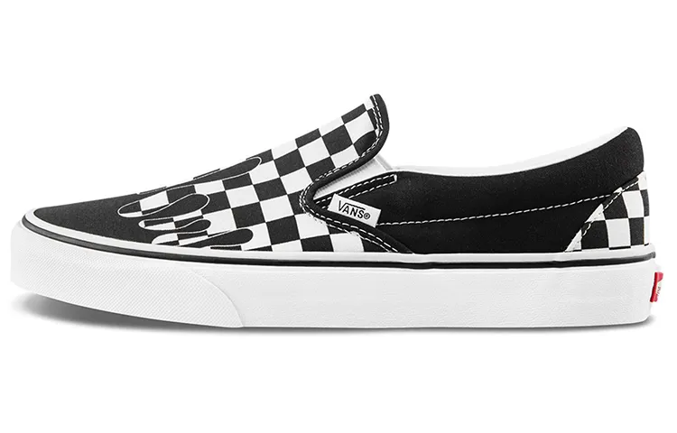 Slip-On Classic Vans 'Paint Drip Checkerboard'