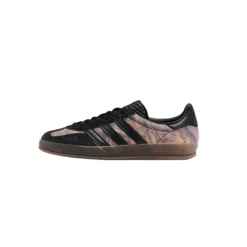 Gazelle Metalwood Studio x Gazelle Adidas Originals Indoor 'Real Leaf Camo'