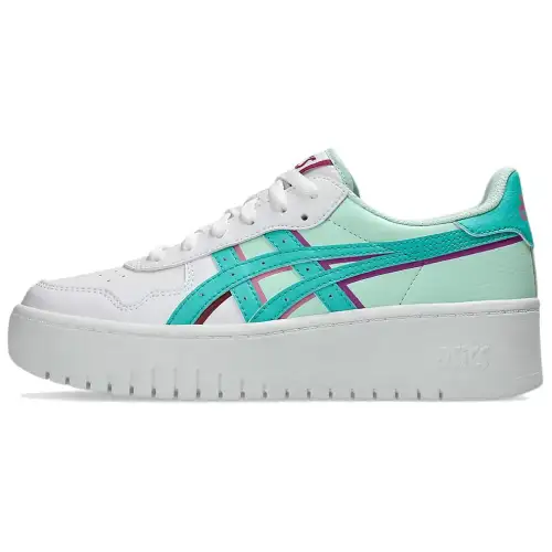 Asics JAPAN S Abrasion Resistant Abrasion Resistant Low top Skateboard Shoes Women's White Green