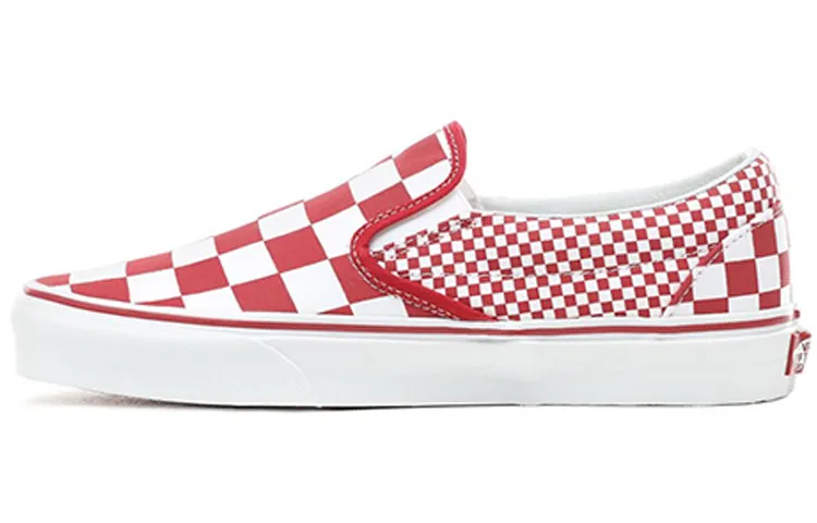 Slip-On Classic Vans 'Red Mix Checker'