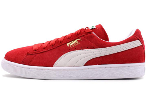 Унисекс кеды PUMA Suede Classic Eco (красные)