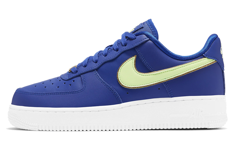 Женские кроссовки Nike Air Force 1 07 ESS (сине-зеленый) — Синий / зелёный — фото 1
