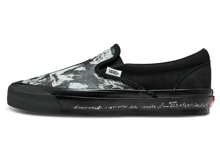 Slip-On Raised By Wolves x Og Classic Vans Lx 'Black Wall'
