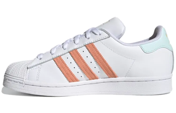 Adidas Originals Superstar 'White Pink Blue' Women's