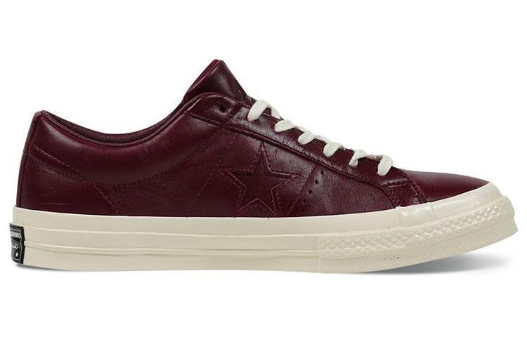 Кеды Converse One Star 74 (темно-красные) — фото 2