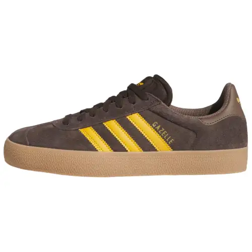 Gazelle Adidas Originals Adv 'Dark Brown Preloved Yellow'