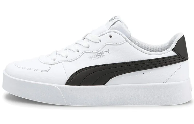 PUMA Skye Clean Casual Board Shoes White/Black Women's