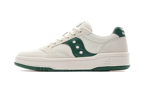 Saucony Cross 90 Slip Resistant, Abrasion Resistant, Lightweight Low top Casual Shoes Unisex Beige Green