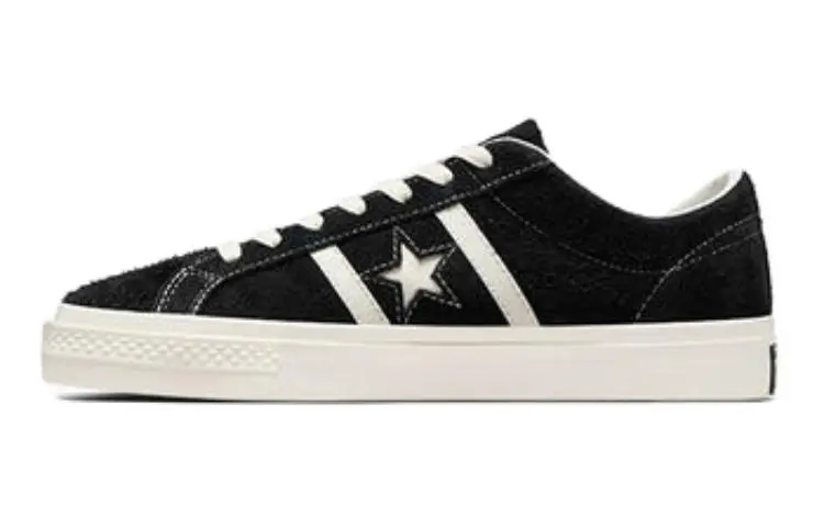 Converse One Star Academy Pro Academy Pro Comfortable Low top Skateboard Shoes Unisex Black