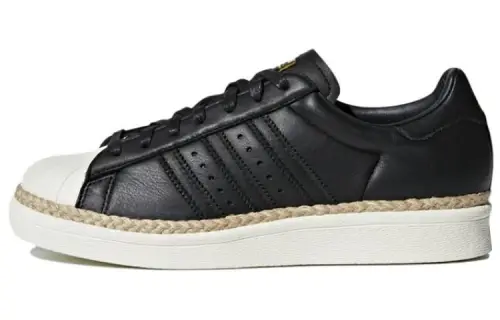 Barneys New York x Adidas Originals Superstar Collection 80s Low top Skateboard Shoes Women's Black White