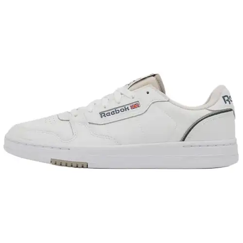 Reebok Phase Court Low top Skateboard Shoes Men's White Blue