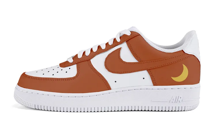 Nike Air Force 1 Low Air Force 1 Low top Skateboard Shoes Men's Umber
