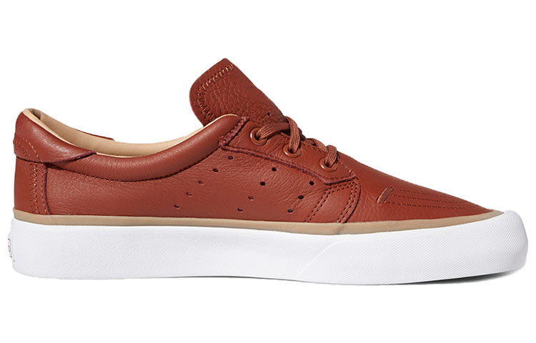 Мужские кеды adidas originals Coronado (коричнево-белые) — Коричневый / белый — фото 2